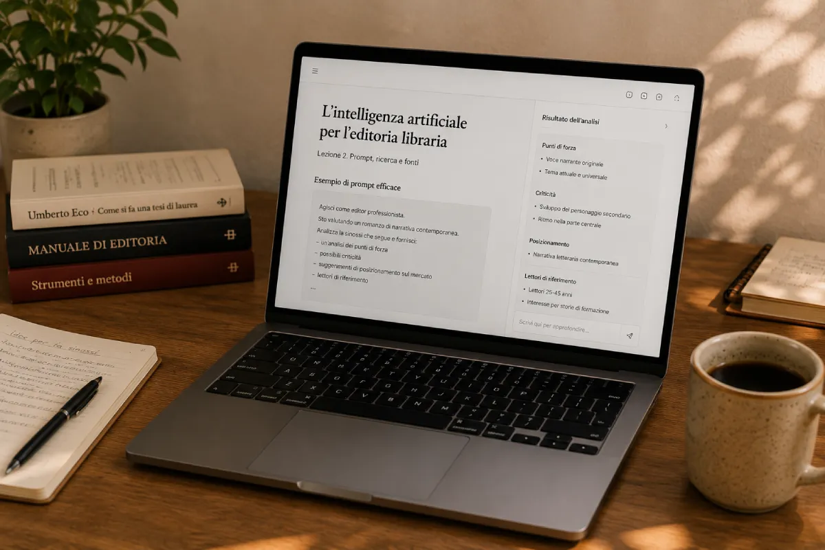 intelligenza artificale editoria